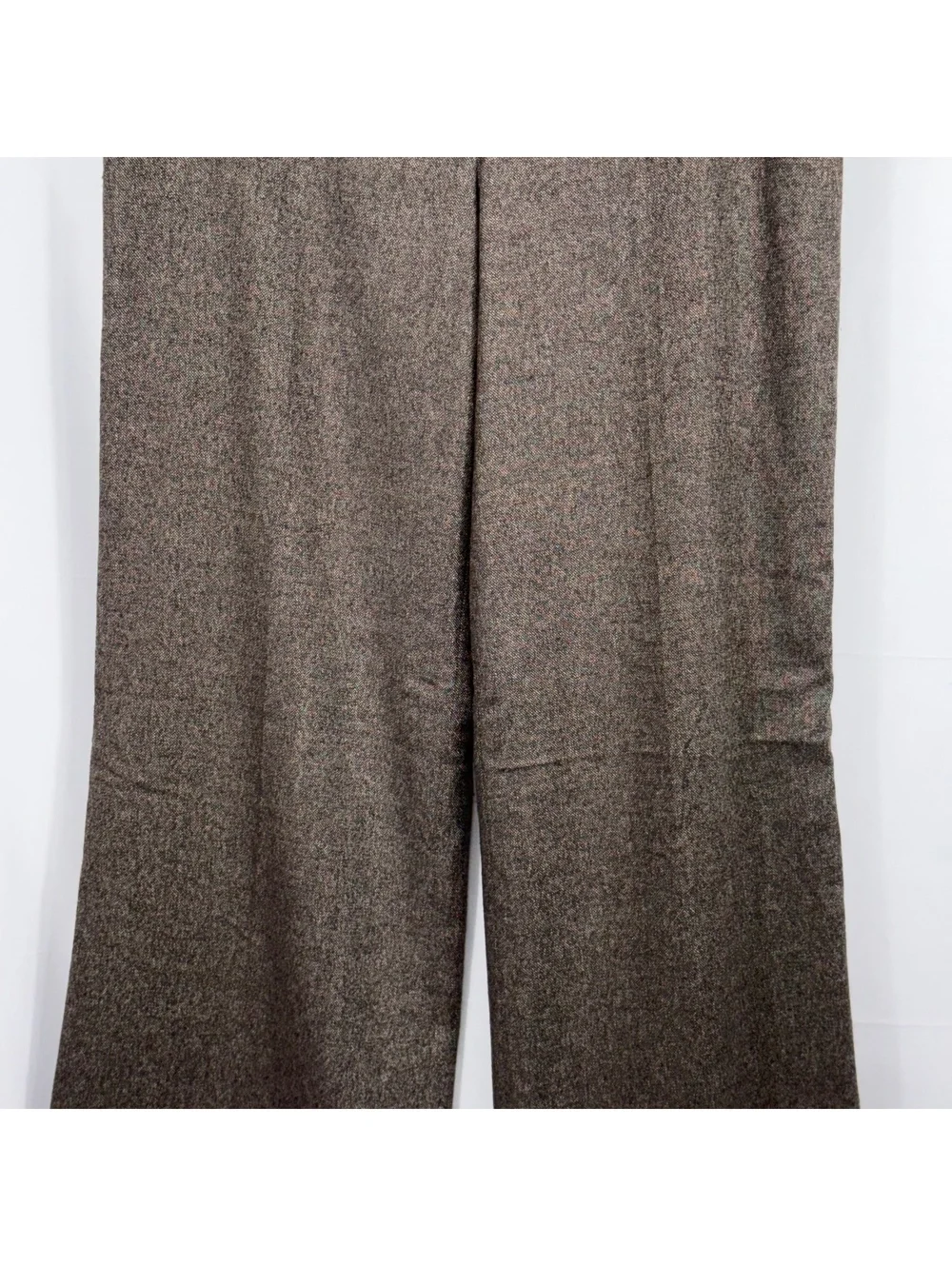 J.Crew Stretch Wool Blend Wide Leg Dress Pants Women’s Size 6 Brown Trousers